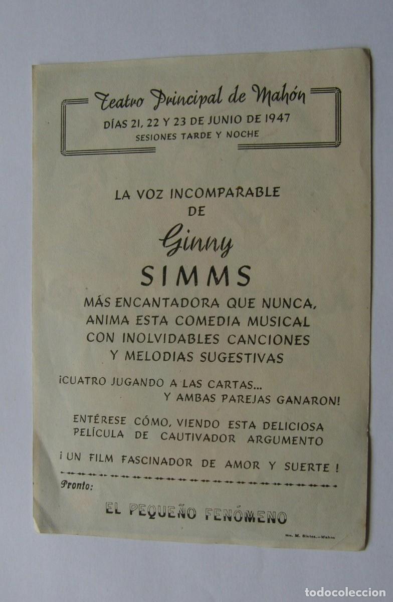 Cine: PROGRAMA DE CINE MI NI&Ntilde;A ES UNA DAMA - Foto 2