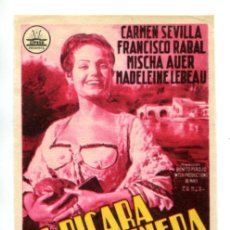 Cine: LA PÍCARA MOLINERA, CON CARMEN SEVILLA.