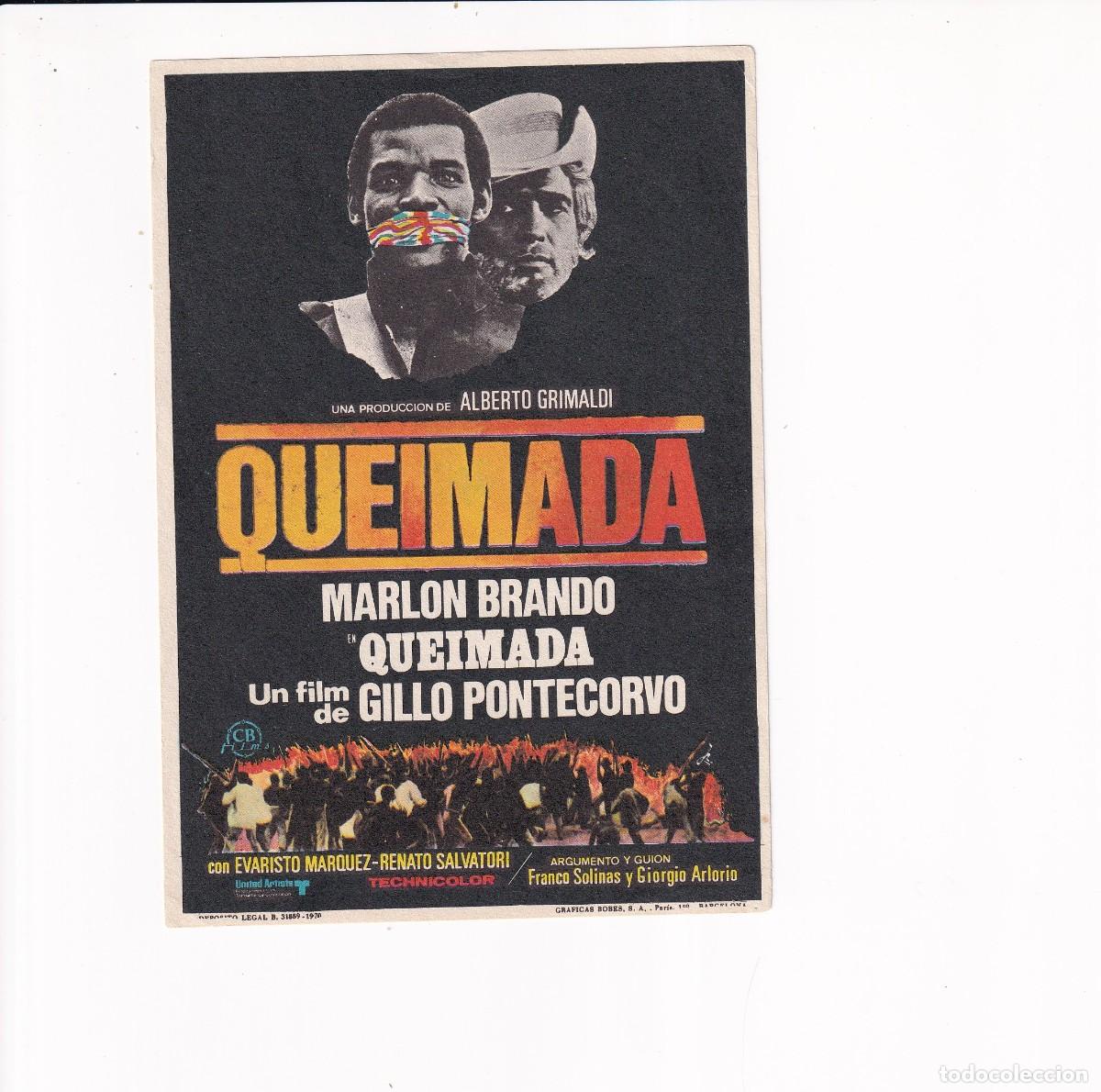 Cine: QUEIMADA .- MARLON BRANDO - Foto 1