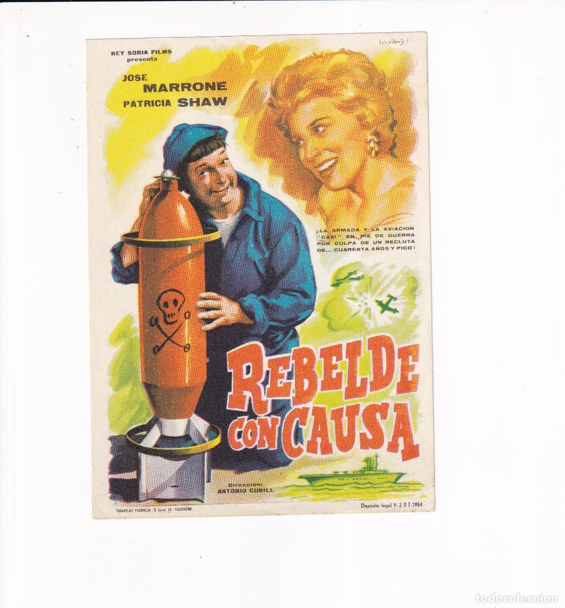 Cine: REBELDE CON CAUSA .- JOSE MARRONE - Foto 1