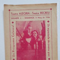 Cine: LA PIMPINELA ESCARLATA - MERLE OBERON - LESLIE HOWARD - 1936 - 16 × 22 CM PLEGADO