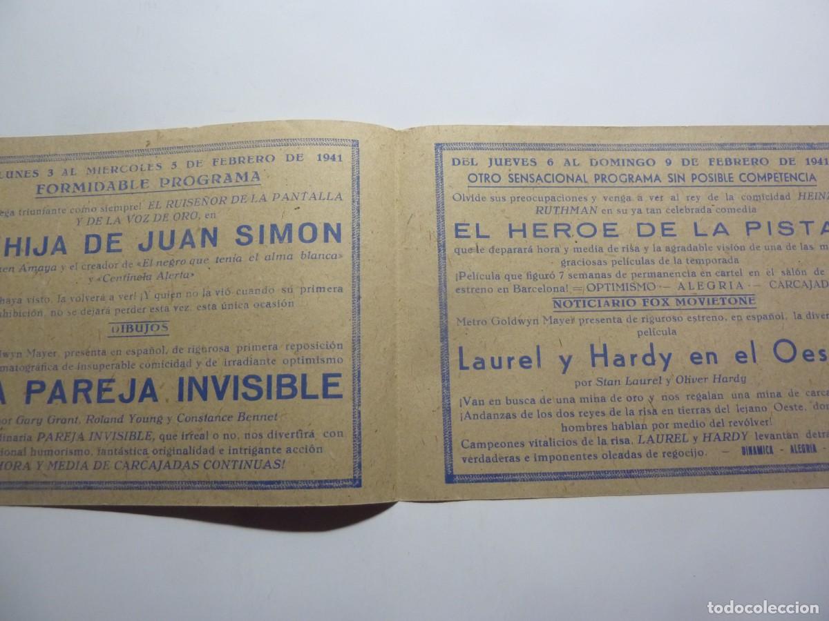Cine: PROGRAMA DE CINE LOCAL LAUREL Y HARDY EN EL OESTE 1941 - Foto 2