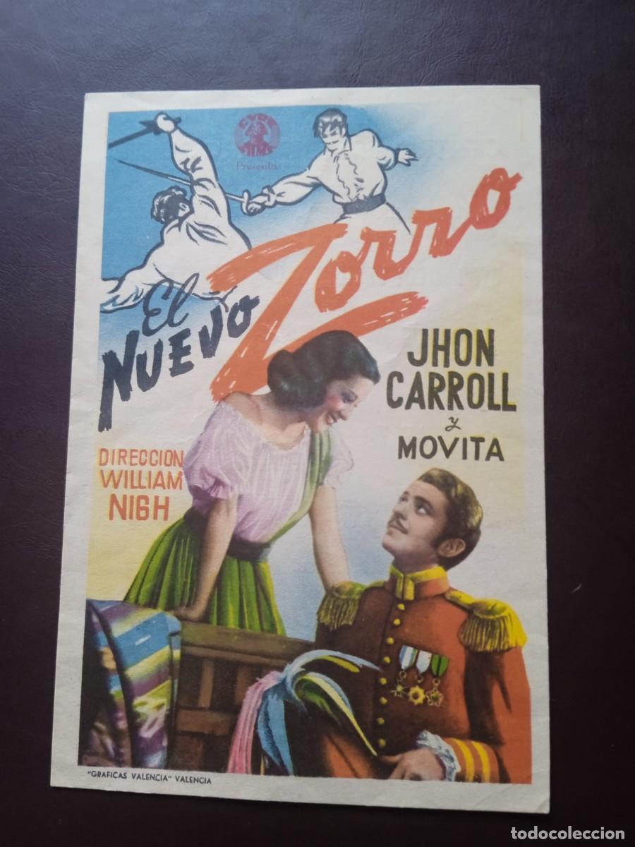 Cinema: El nuevo Zorro con publicidad Centro Interparroquial