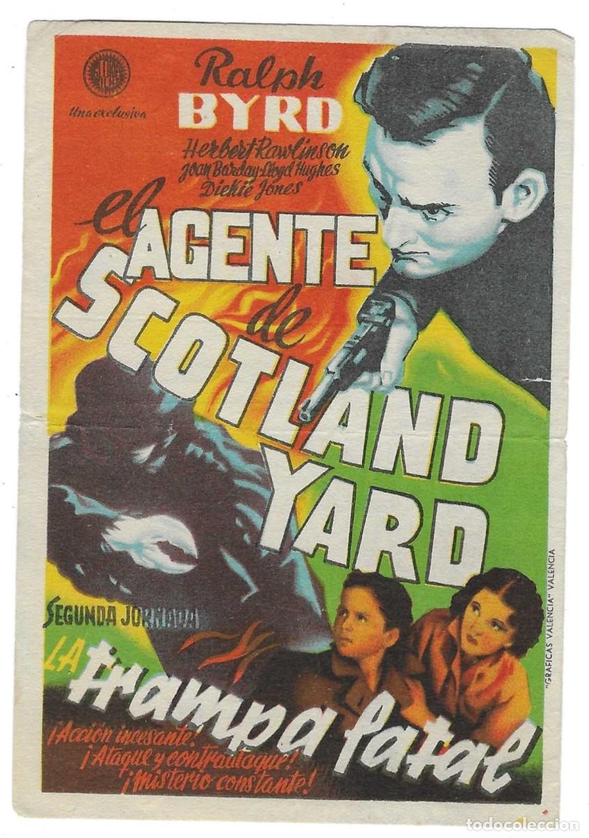 Cine: Programa Cine. El Agente de Scotland Yard. 19-1475 - Foto 1