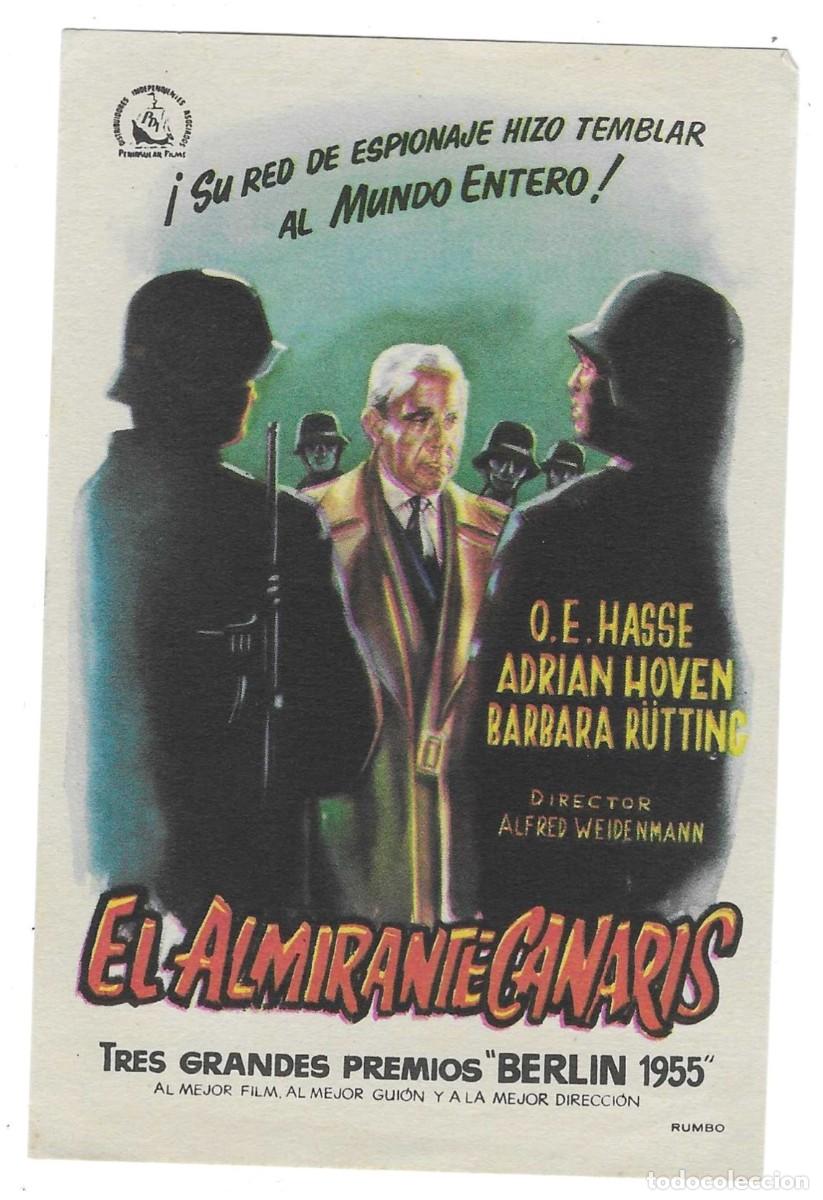 Cine: Programa Cine. El Almirante Canaris. 19-1480 - Foto 1