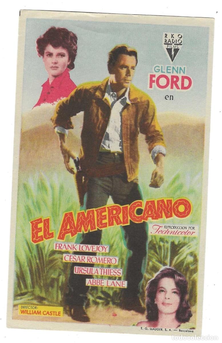 Cine: Programa Cine. El Americano. Glenn Ford. 19-1482 - Foto 1
