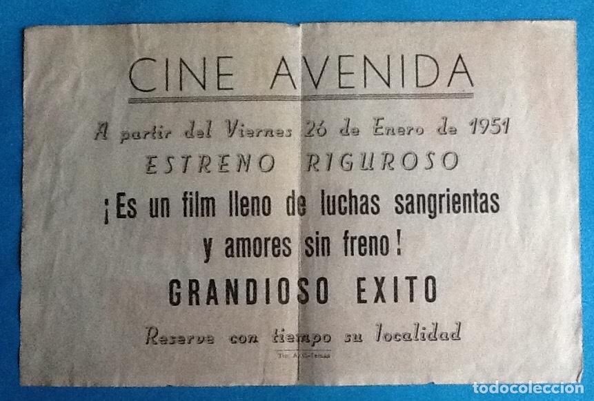 Cine: PROGRAMA DE CINE DOBLE . BAGDAD.. ENVIO INCLUIDO. - Foto 2