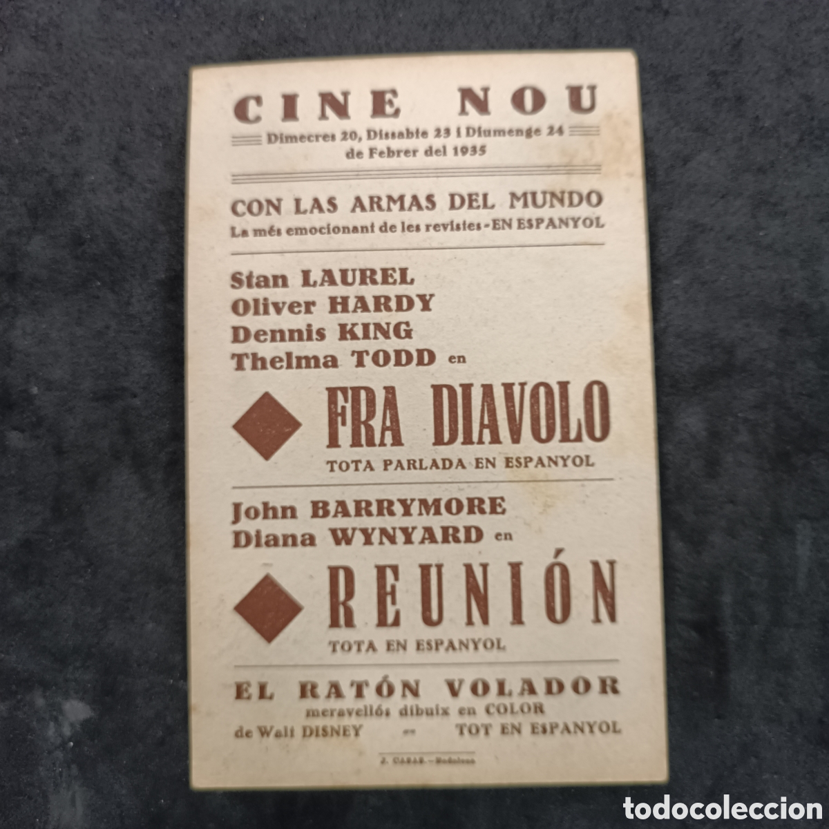 Cine: Programa Fra diavolo, Stan Oliver, el gordo y el flaco - Foto 2