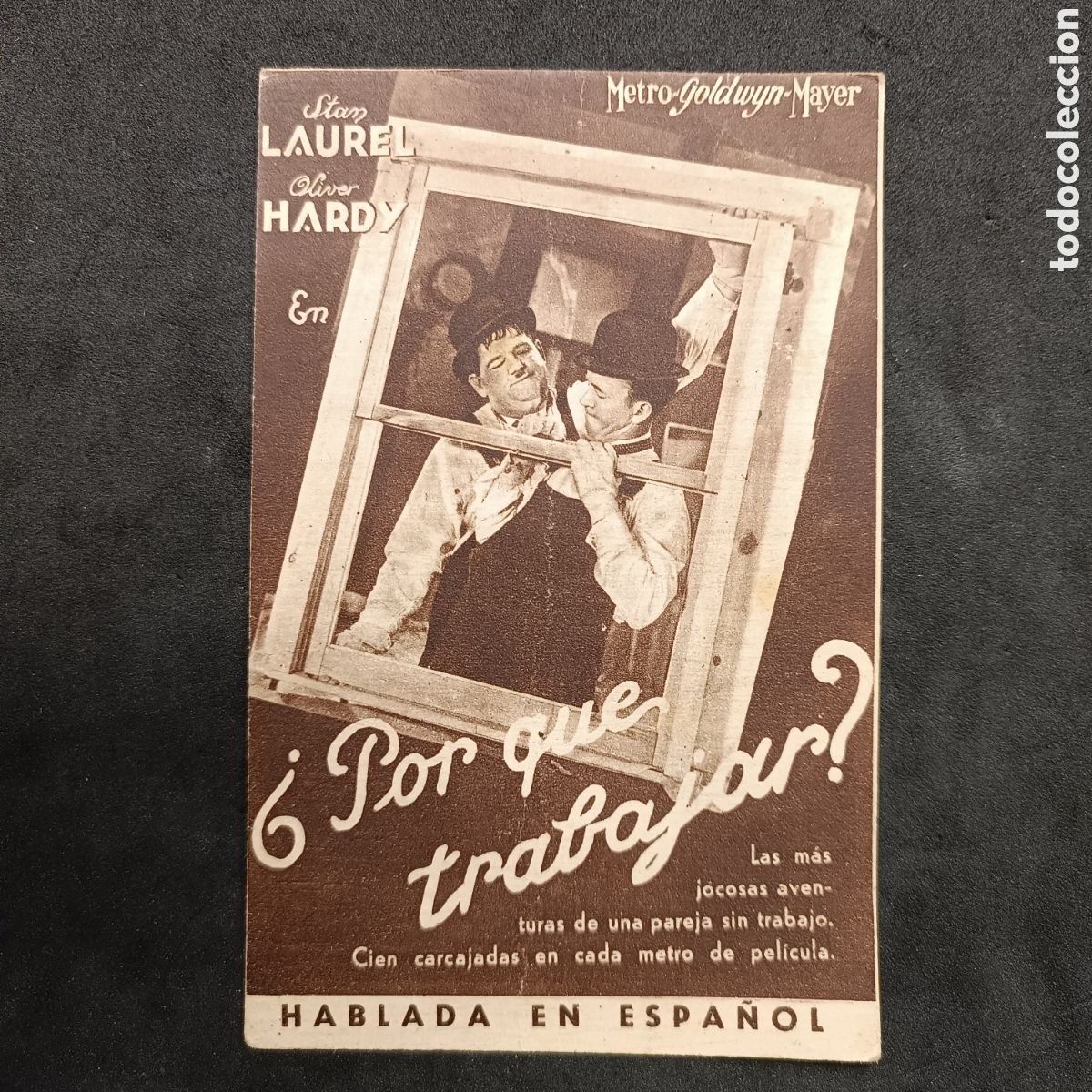 Cine: Programa por qu&eacute; trabajar, Stan y Oliver, el gordo y el flaco - Foto 1