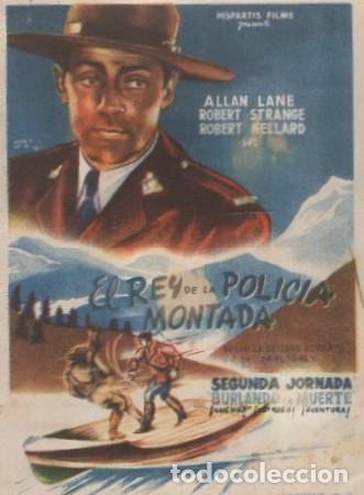 Cine: PROGRAMA DE CINE. EL REY DE LA POLIC&Iacute;A MONTADA PC-6645 - Foto 1