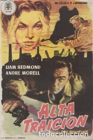Cine: PROGRAMA DE CINE. ALTA TRAICI&Oacute;N PC-6651 - Foto 1