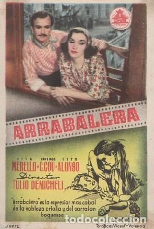 Cine: PROGRAMA DE CINE. ARRABALERA PC-6654 - Foto 1