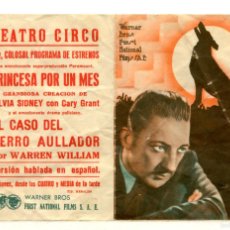 Cine: EL CASO DEL PERRO AULLADOR, CON MARY ASTOR.. Lote 396440104