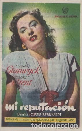 Cine: PROGRAMA DE CINE. MI REPUTACI&Oacute;N PC-6698 ,3 - Foto 1