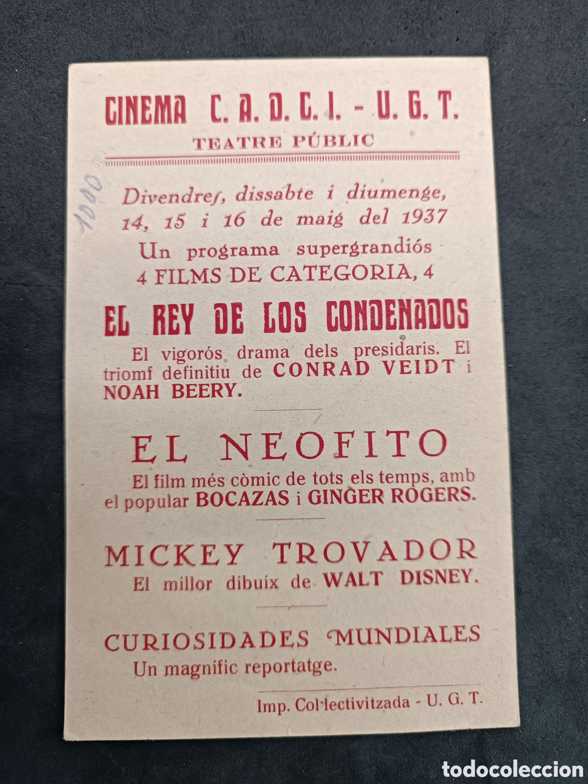 Cine: Programa el Neofito, a&ntilde;os 30, - Foto 2