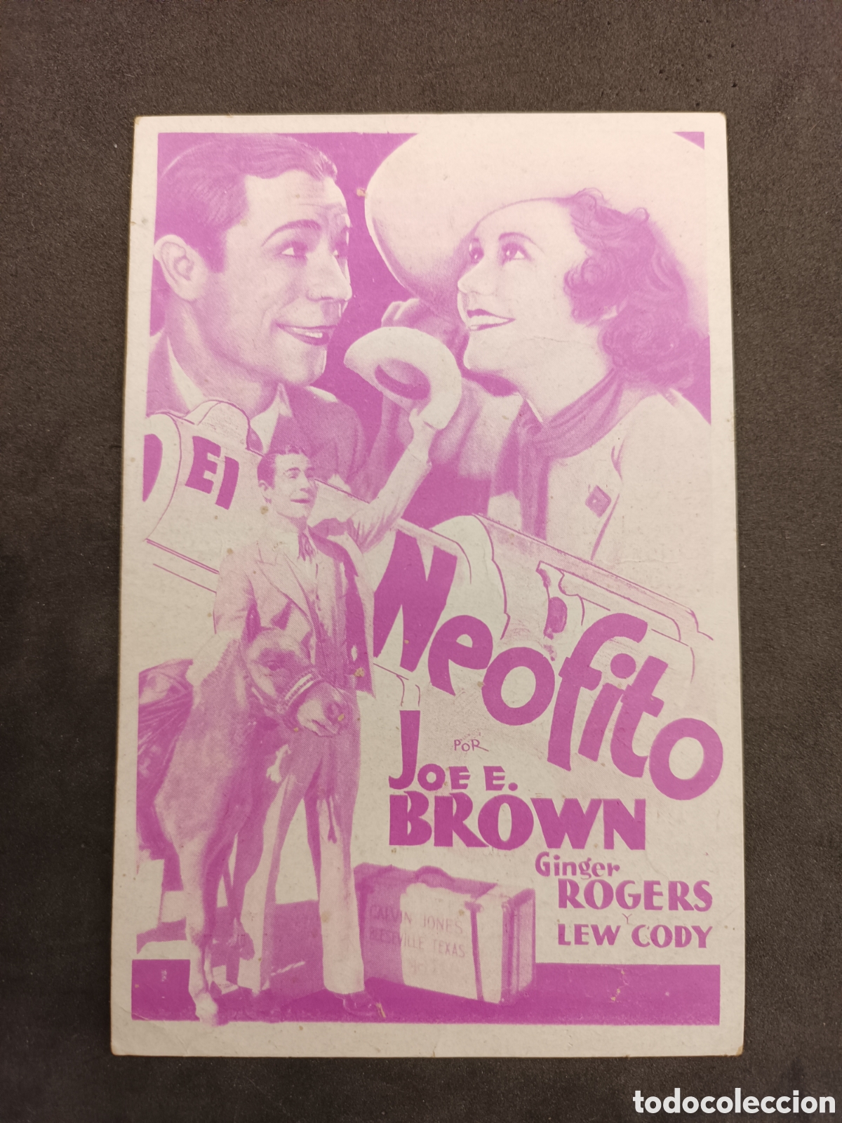 Cine: Programa el Neofito, a&ntilde;os 30, - Foto 1