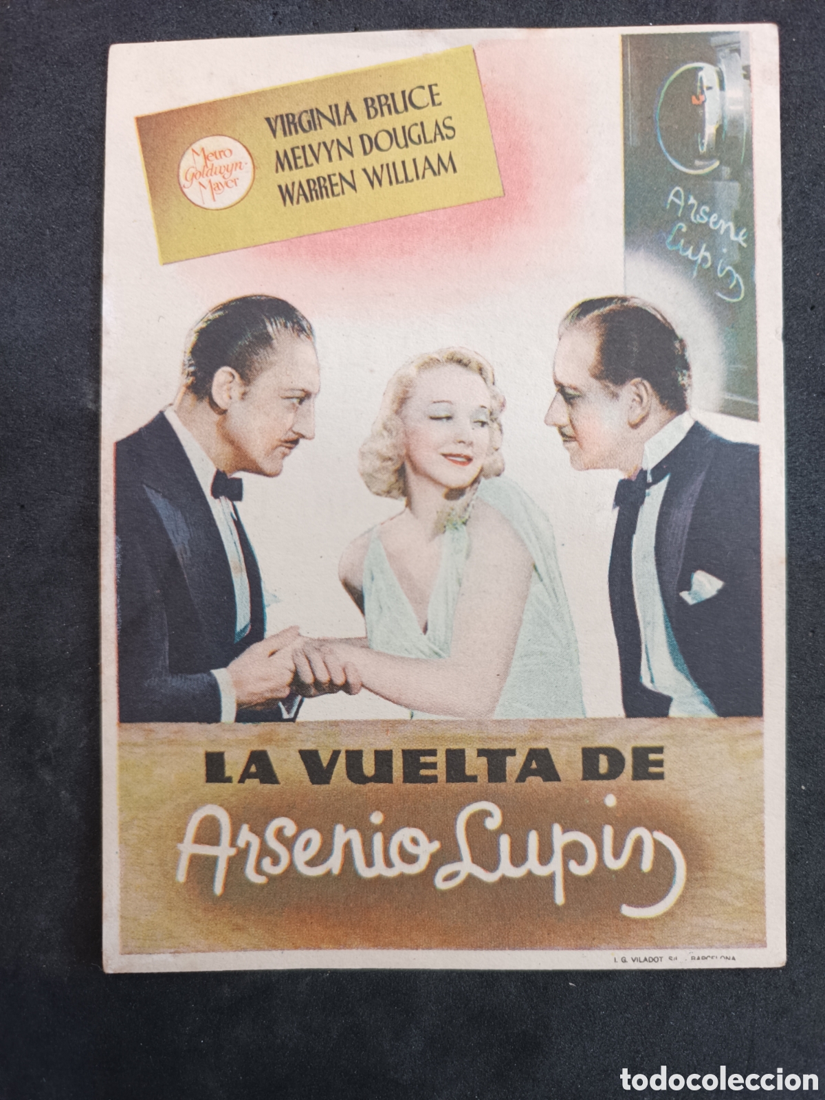 Cine: Programa La vuelta de Arsenio lupin - Foto 1