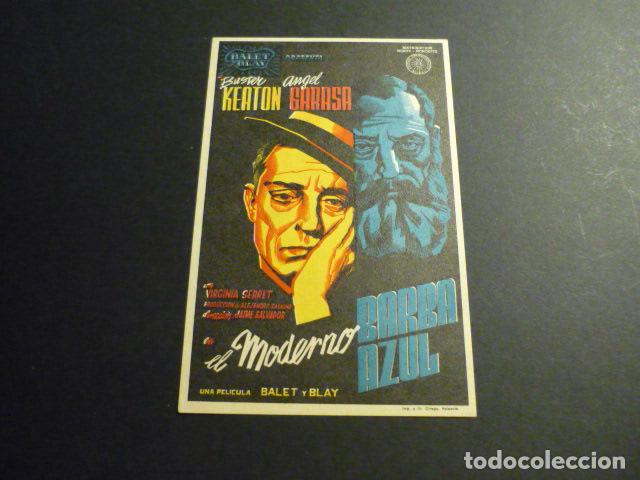 Cine: EL MODERNO BARBA AZUL PROGRAMA DE MANO SIN PUBLICIDAD - Foto 1