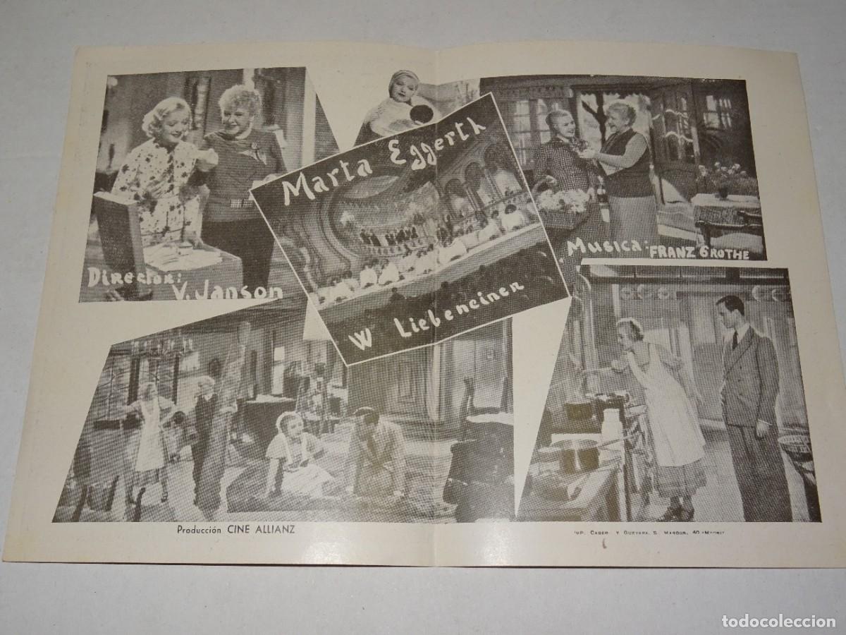 Cine: PROGRAMA DE CINE - UNA CARMEN RUBIA - MARTA EGGERTA, BUEN ESTADO - Foto 2
