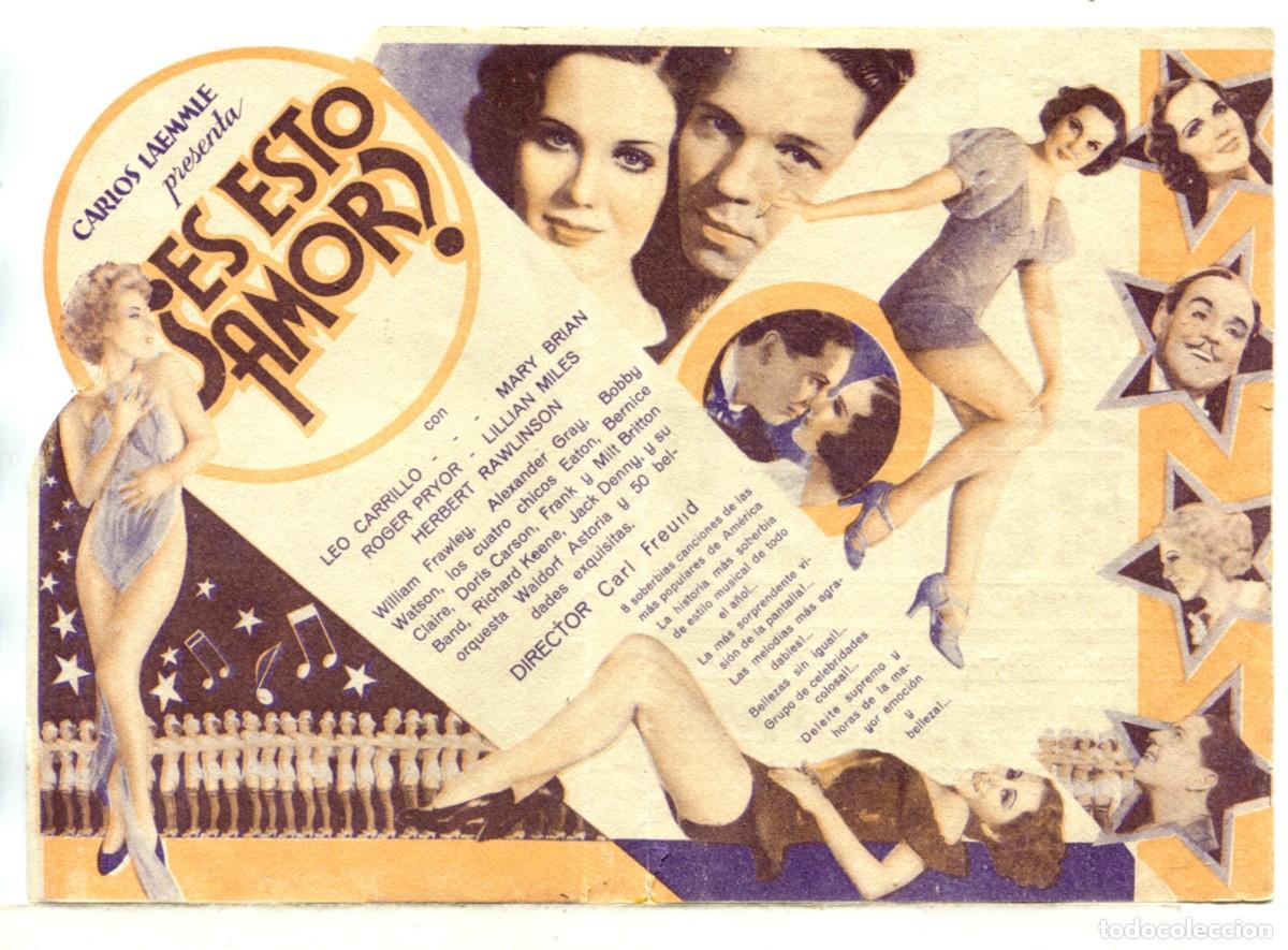 Cine: ES ESTO AMOR?, con Leo Carrillo. - Foto 2