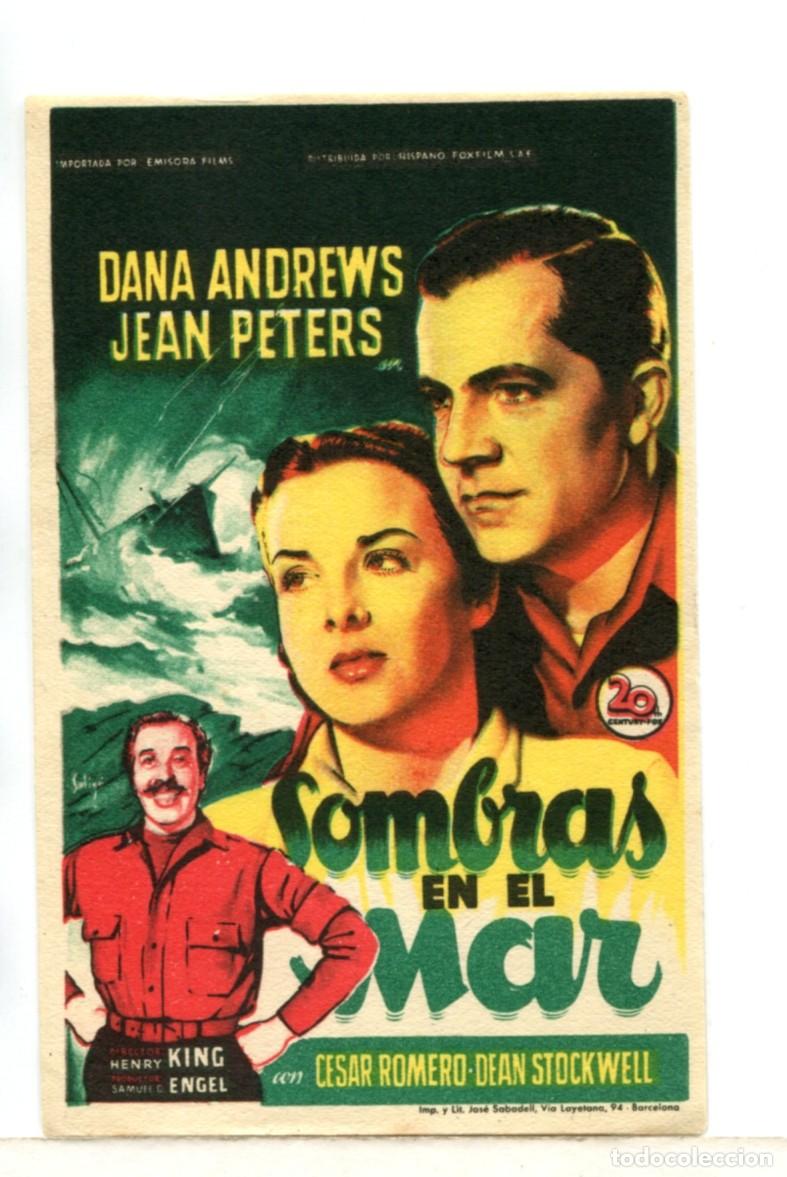 Cinema: SOMBRAS EN EL MAR, con Dana Andrews.