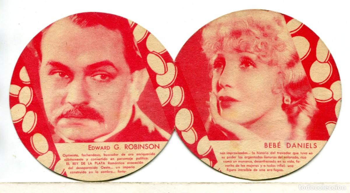 Cine: EL REY DE LA PLATA, con Edward G. Robinson. - Foto 2