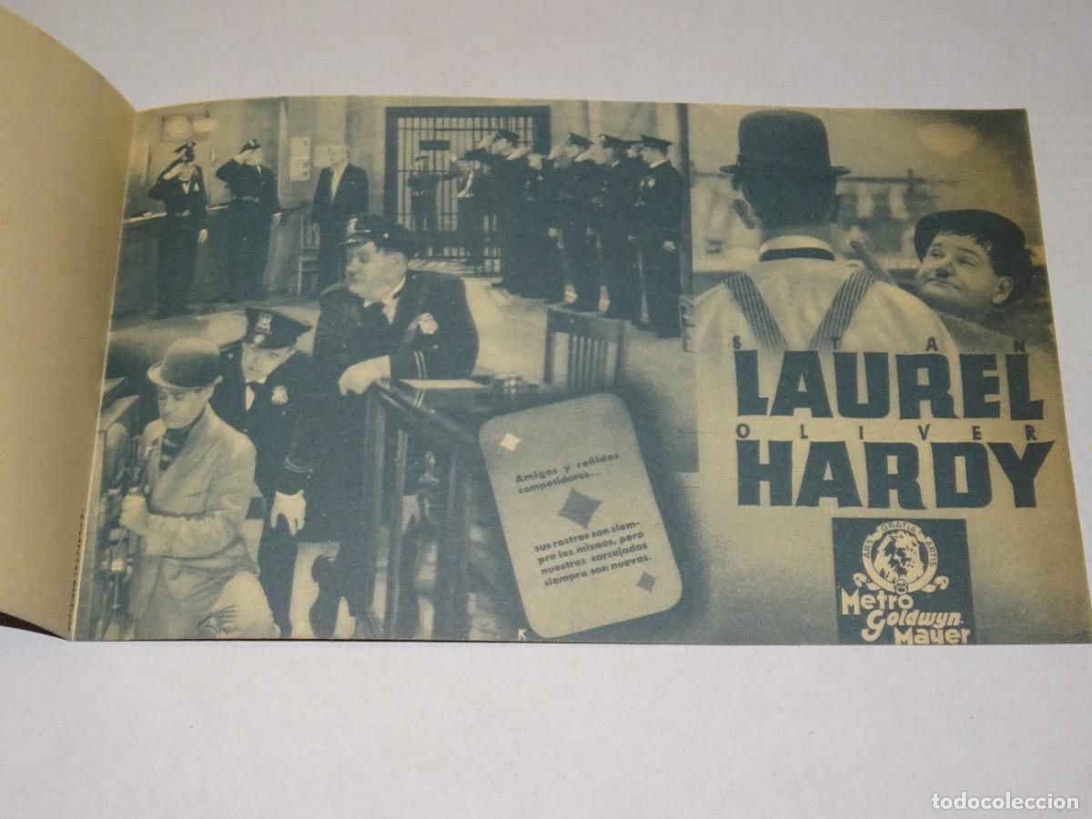 Cine: PROGRAMA DE CINE - ASES DE LA MALA PATA - LAUREL Y HARDY, BUEN ESTADO - Foto 2