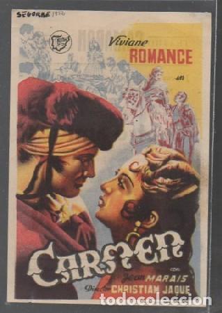 Cine: PROGRAMA DE CINE. CARMEN PC-6716 - Foto 1