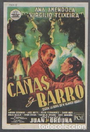 Cine: PROGRAMA DE CINE. CA&Ntilde;AS Y BARRO PC-6717 - Foto 1