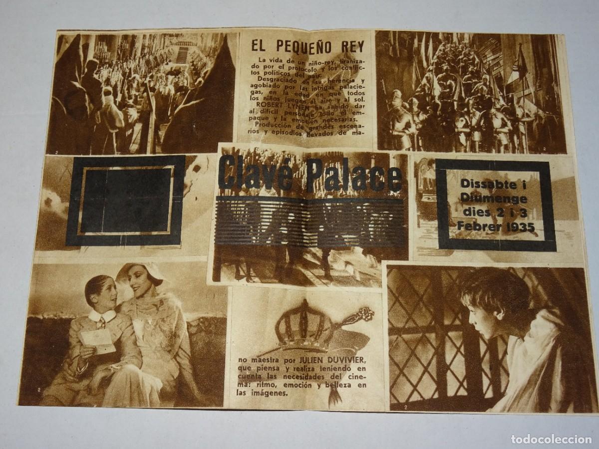 Cine: PROGRAMA DE CINE - EL PEQUE&Ntilde;O REY - ROBERT LYNEN - BUEN ESTADO - Foto 2