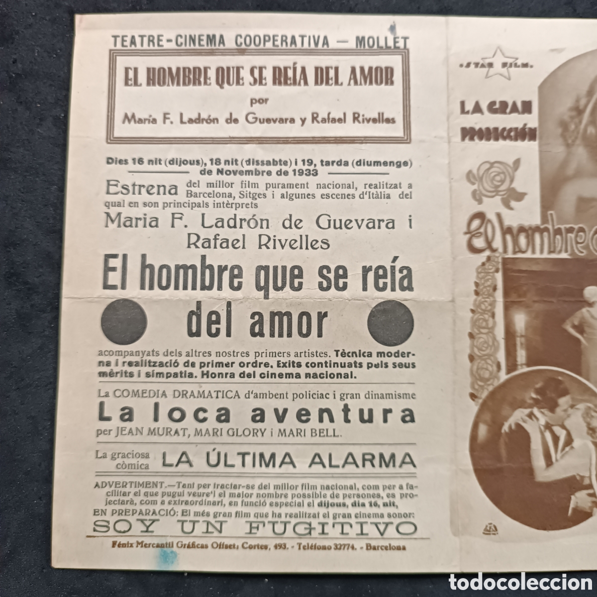 Cine: Programa el hombre que se re&iacute;a del amor - Foto 4