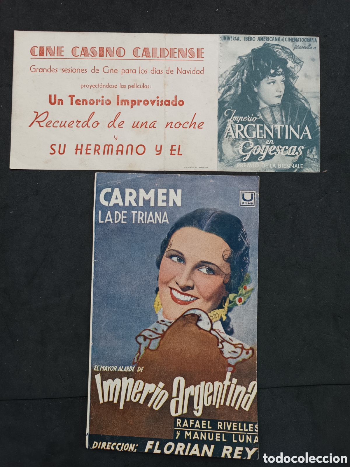 Cine: 2 programas imperio argentina - Foto 1
