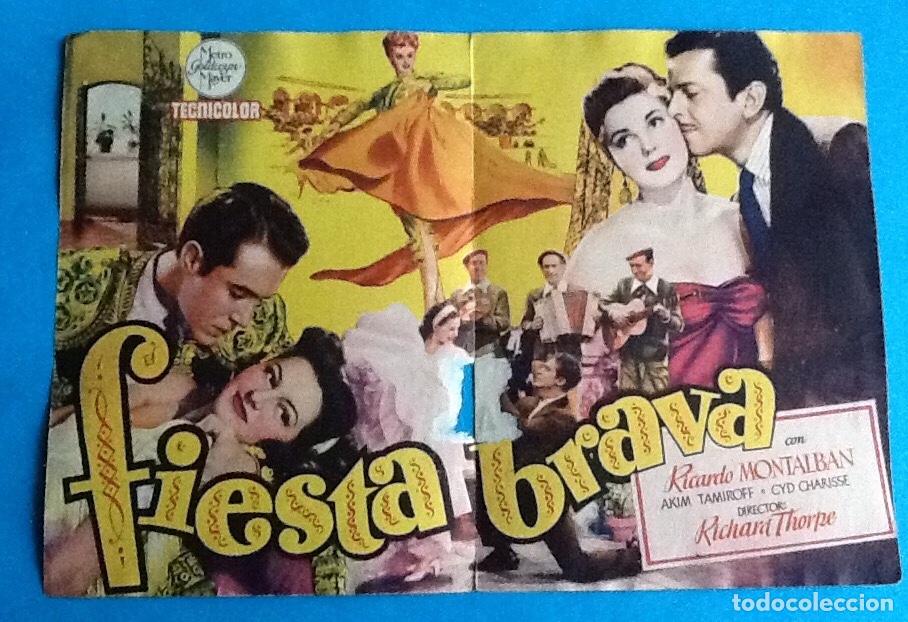 Cine: PROGRAMA DE MANO DOBLE. FIESTA BRAVA ENVIO INCLUIDO. - Foto 2