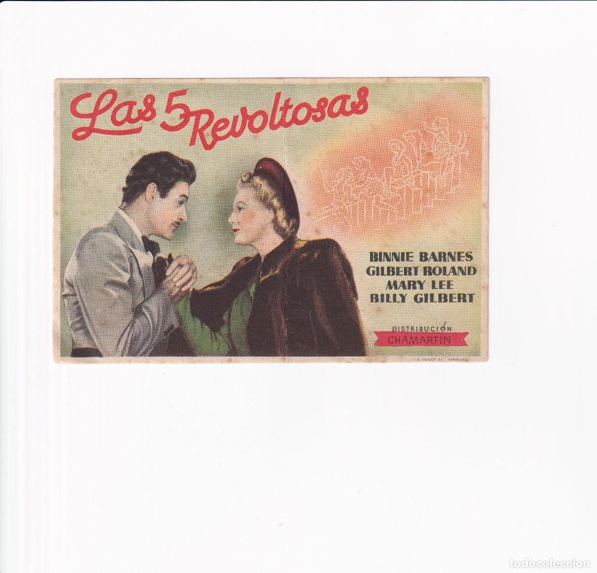 Cine: LAS 5 REVOLTOSAS .- BINNIE BARNES - Foto 1