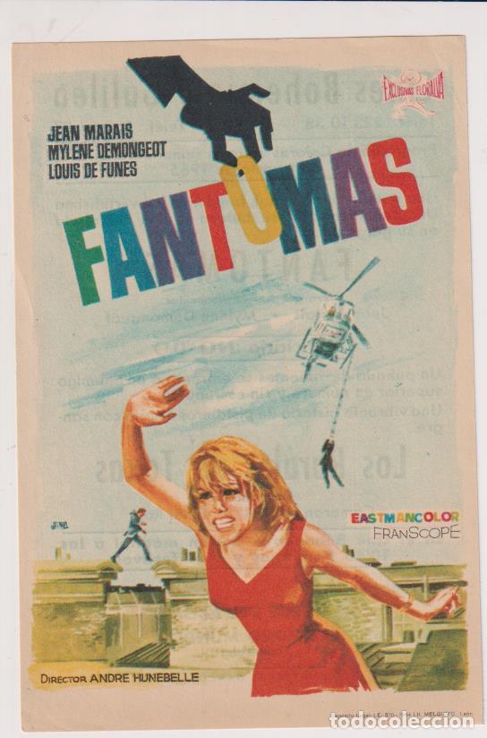Cine: Fantomas. Sencillo de Floralva. Cines Bohemio y Galileo