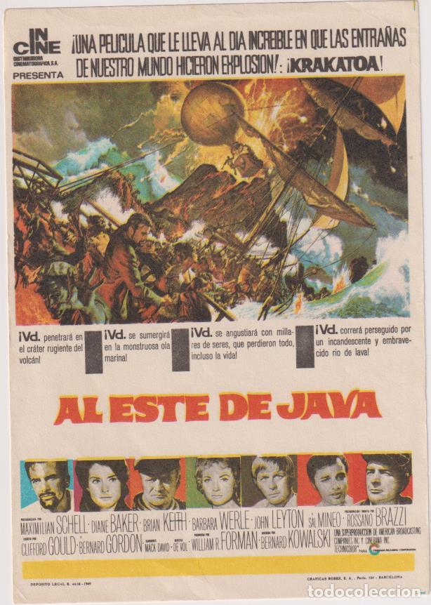 Cine: Al Este de java. Sencillo - Foto 1