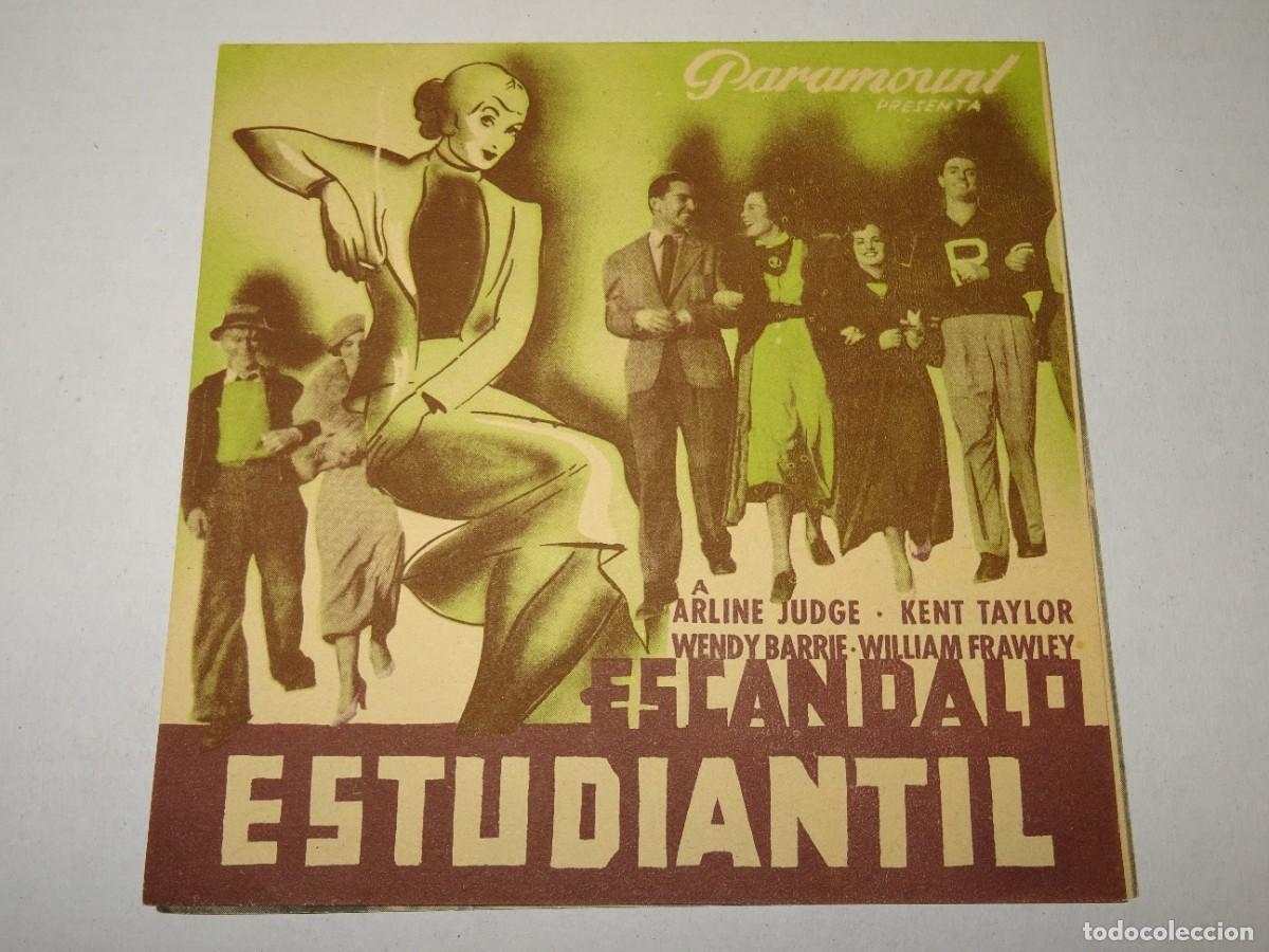 Cine: PROGRAMA DE CINE - ESCANDALO ESTUDIANTIL - BUEN ESTADO - Foto 1