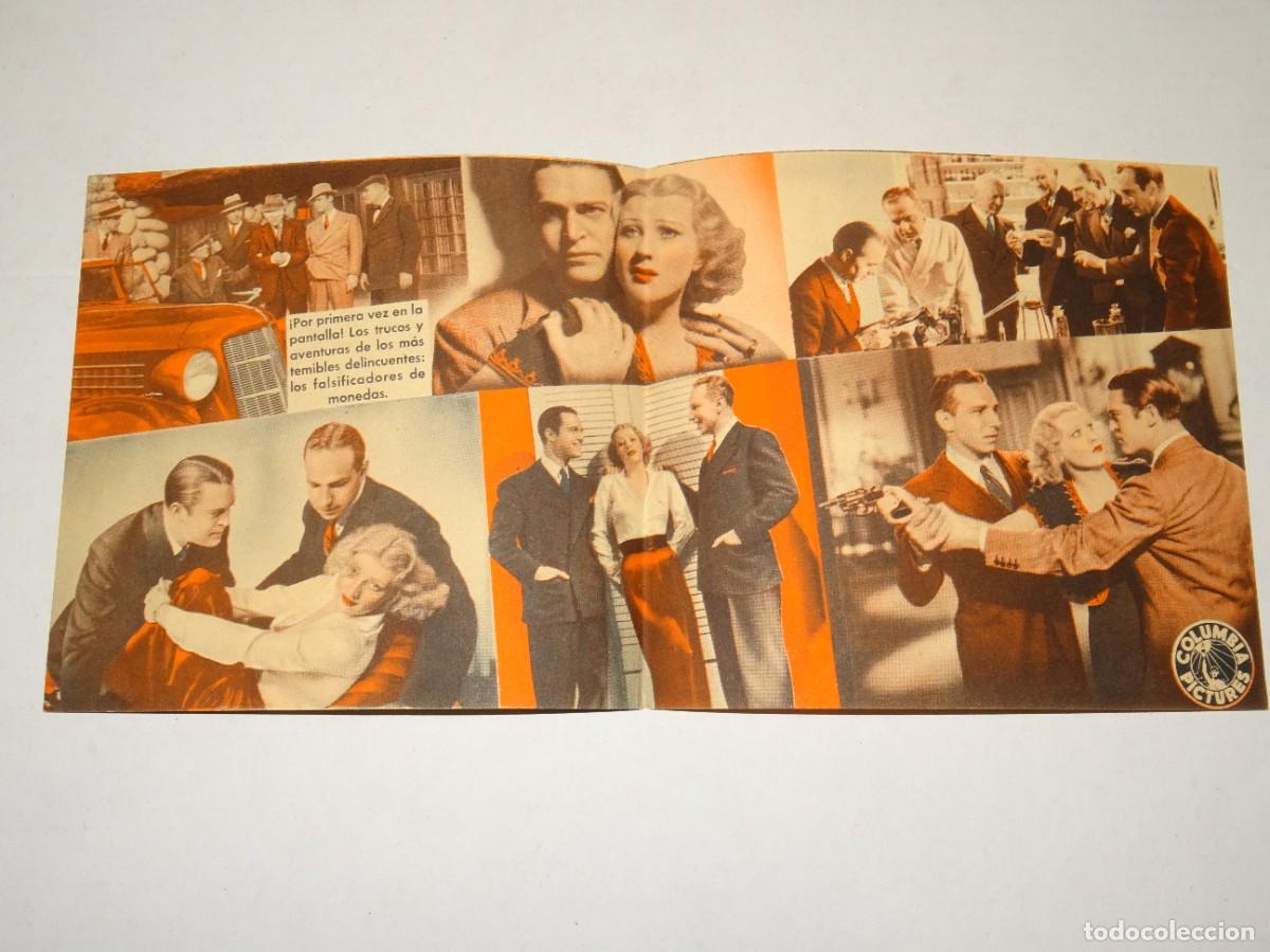 Cine: PROGRAMA DE CINE - EL IMPERIO DE LOS GANGSTERS - CHESTER MORRIS - BUEN ESTADO - Foto 2