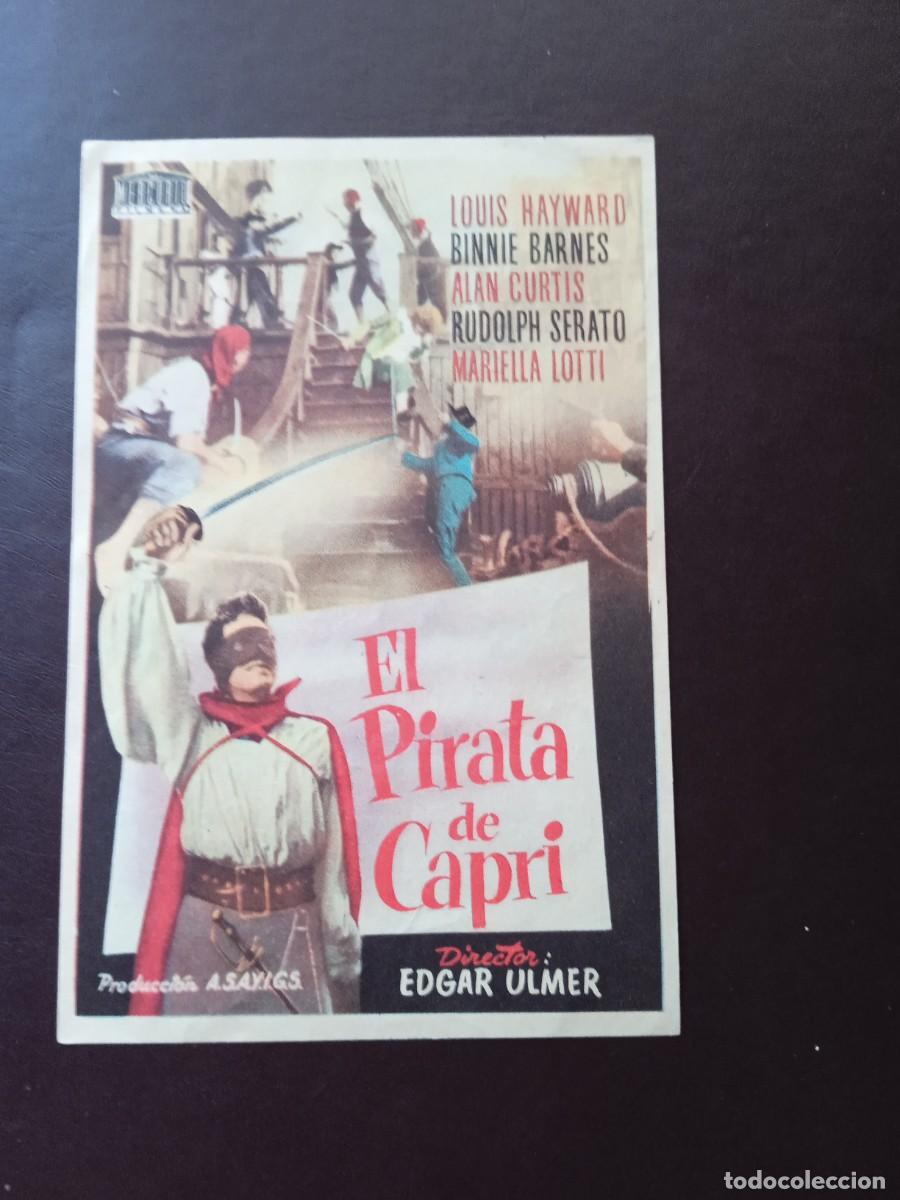 Kino: El pirata de Capri con publicidad Iris Park