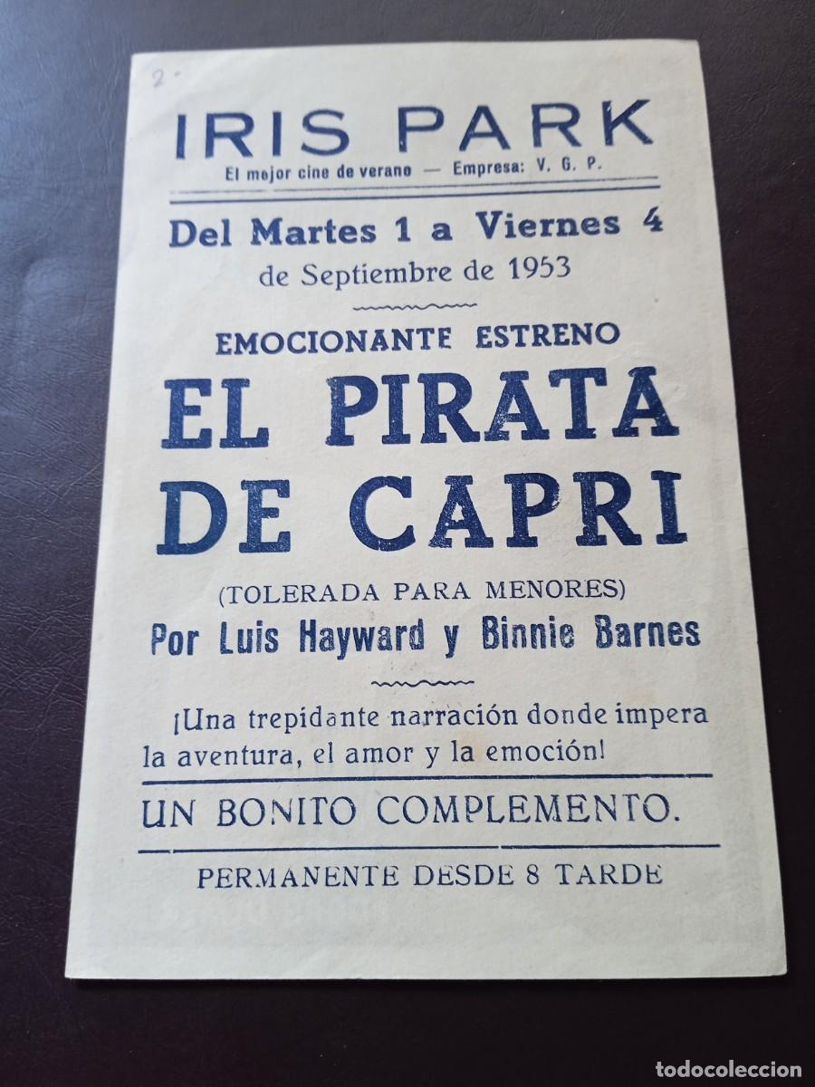 Cine: El pirata de Capri con publicidad Iris Park - Foto 2