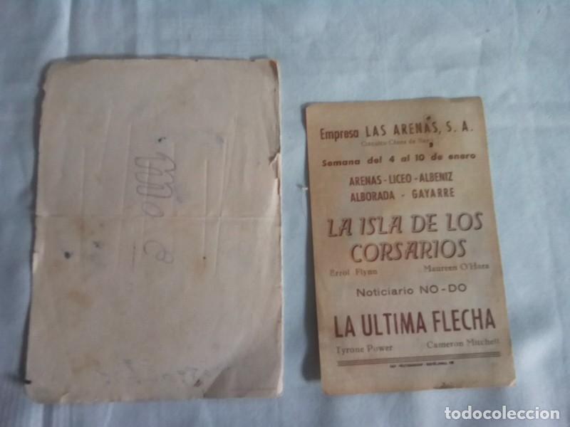 Cine: DOS PROGRAMAS DE MANO DE CINE , UNO DE ELLOS DOBLE , VER - Foto 5