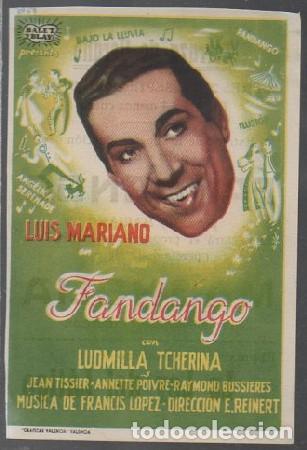 Cine: PROGRAMA DE CINE. FANDANGO PC-6726 - Foto 1