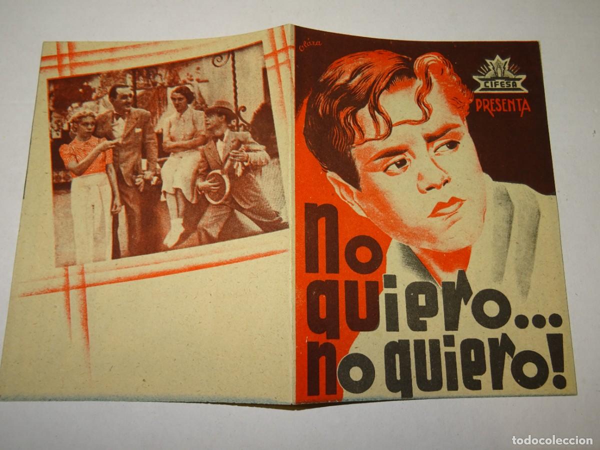 Cine: PROGRAMA DE CINE - NO QUIERO... NO QUIERO! - BUEN ESTADO - Foto 1