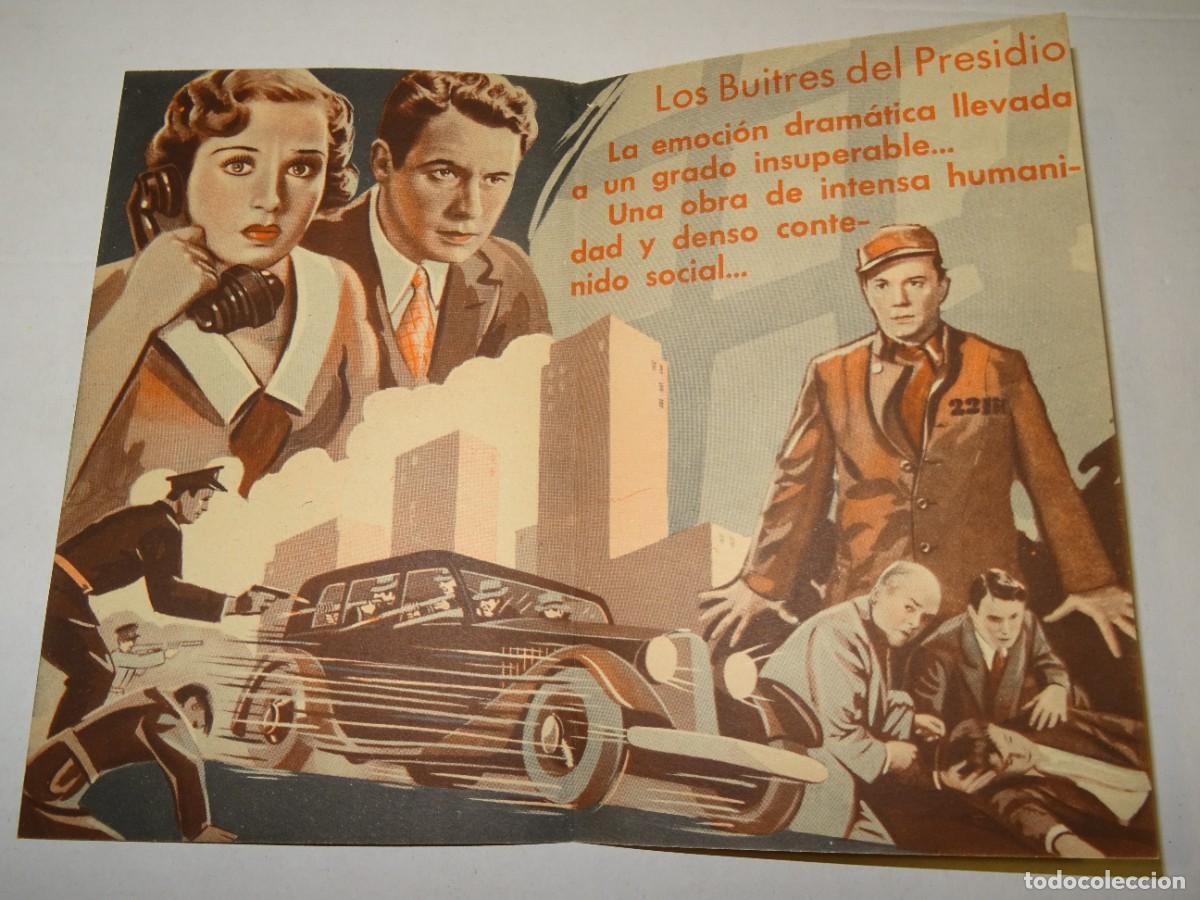 Cine: PROGRAMA DE CINE - LOS BUITRES DEL PRESIDIO - HANRY HUNTER - BUEN ESTADO - Foto 2