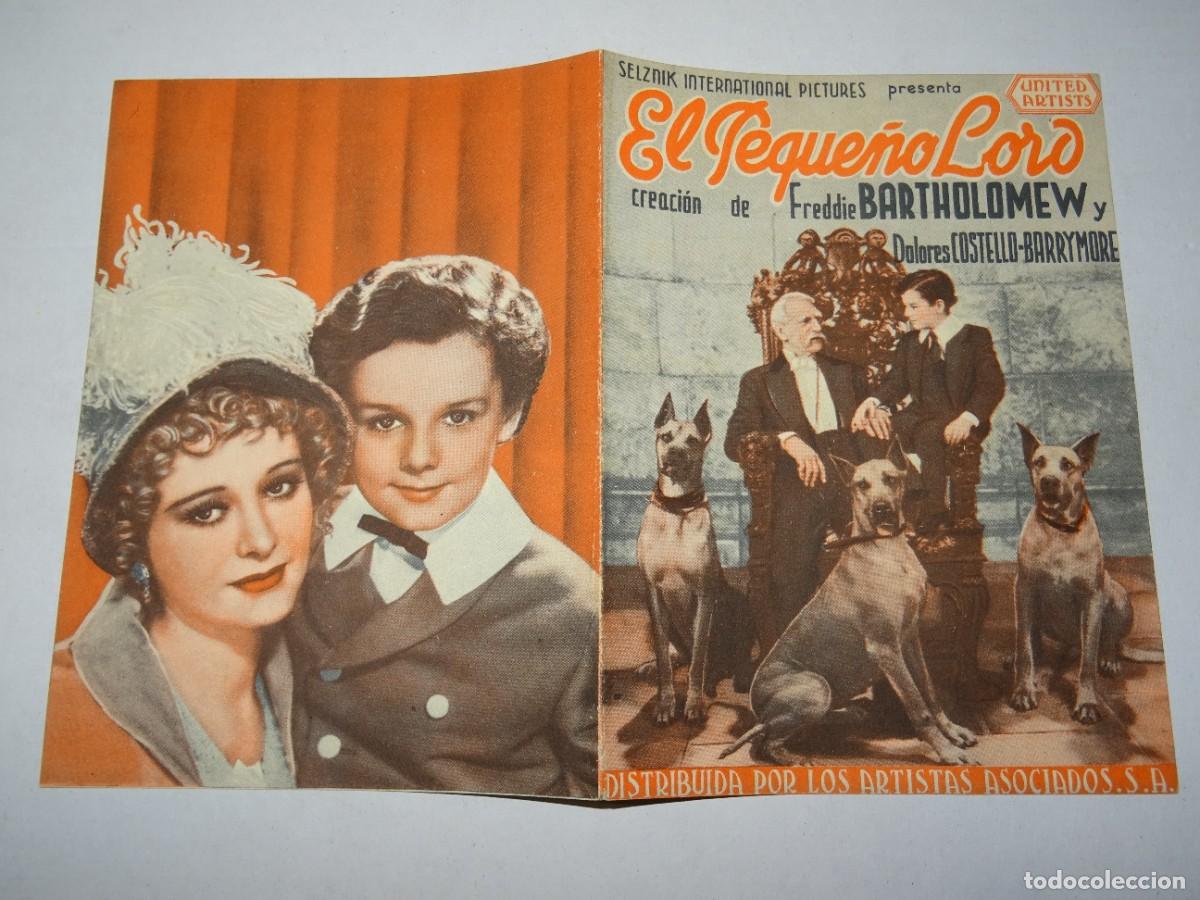 Cine: PROGRAMA DE CINE - EL PEQUE&Ntilde;O LORO - BUEN ESTADO - Foto 1
