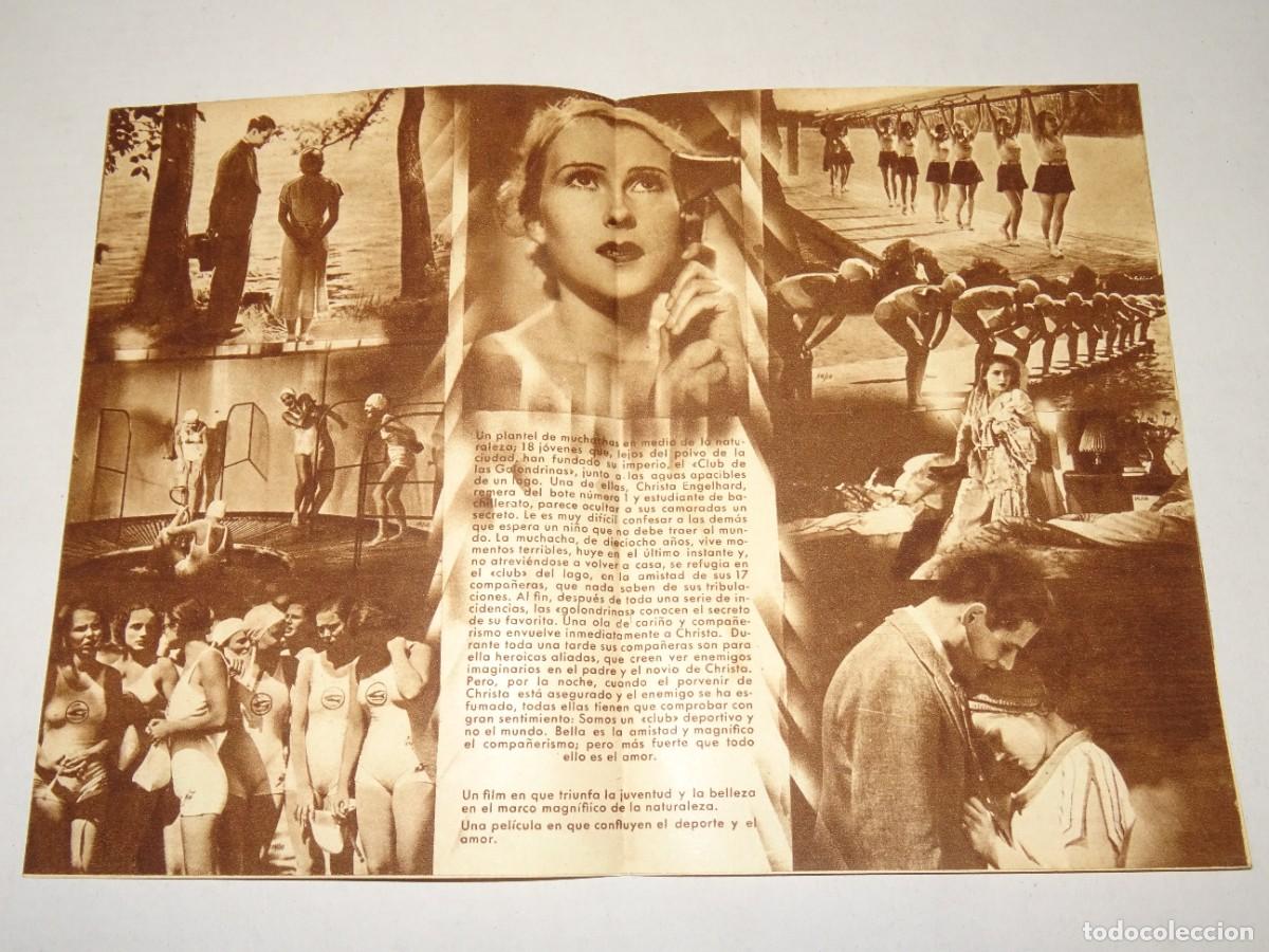 Cine: PROGRAMA DE CINE - LAS 8 GOLONDRINAS - BUEN ESTADO - Foto 2
