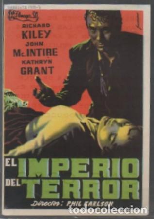 Cine: PROGRAMA DE CINE. EL IMPERIO DEL TERROR PC-6748 - Foto 1