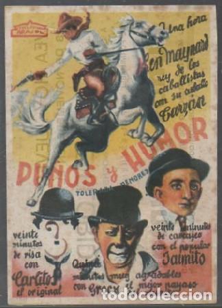 Cine: PROGRAMA DE CINE. PU&Ntilde;OS Y HUMOR PC-6750