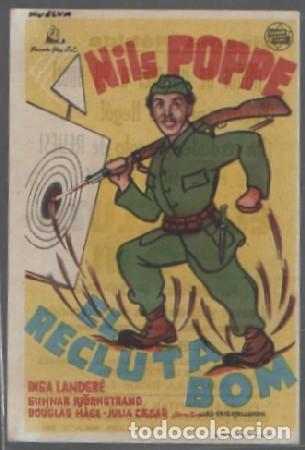 Cine: PROGRAMA DE CINE. EL RECLUTA BOM PC-6752 - Foto 1