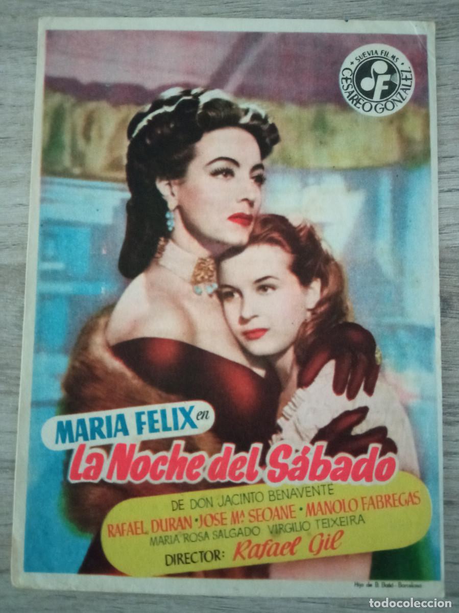 Kino: LA NOCHE DEL S&Aacute;BADO, MARIA FRLIX, CINE ESPA&Ntilde;A DE ALFARR&Aacute;S, L&Eacute;RIDA